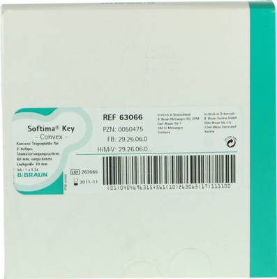 SOFTIMA Key Basisplatte konvex RR60 30mm