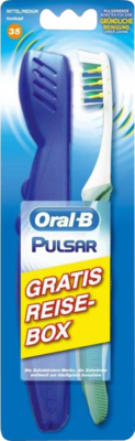 ORAL B Pulsar Zahnbürste 35 mittel+Reisebox