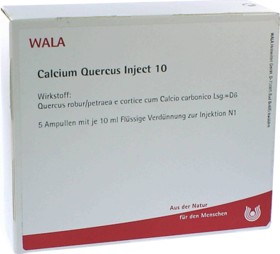 CALCIUM QUERCUS Inject 10 Ampullen