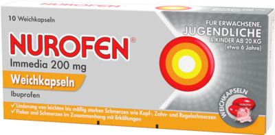 NUROFEN Immedia 200 mg Weichkapseln