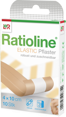 RATIOLINE elastic Wundschnellverband 4 cmx1 m