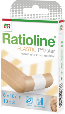 RATIOLINE elastic Wundschnellverband 6 cmx1 m