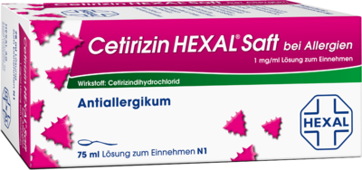 CETIRIZIN HEXAL Saft bei Allergien