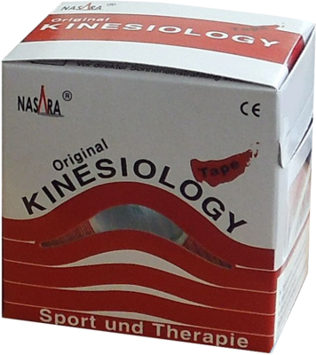 NASARA Kinesiologie Tape 5 cmx5 m rot