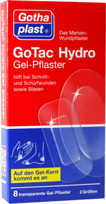 GOTAC HydroGel-Pflaster 2 Größen