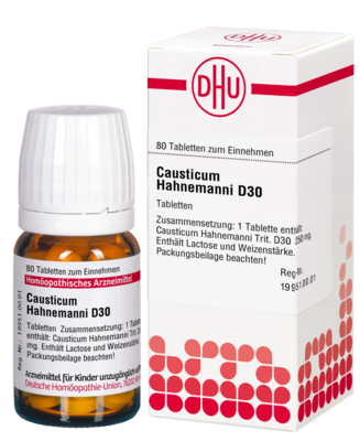 CAUSTICUM HAHNEMANNI D 30 Tabletten