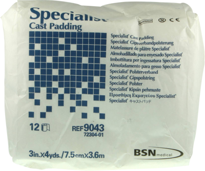 SPECIALIST Polsterbinde 7,6 cmx3,6 m
