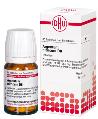 ARGENTUM NITRICUM D 8 Tabletten