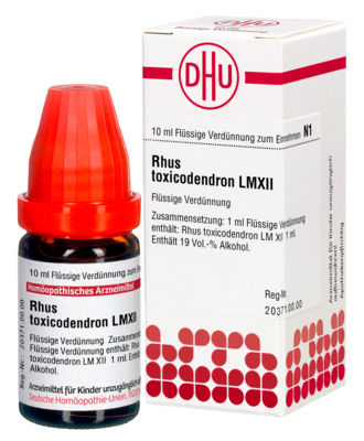 RHUS TOXICODENDRON LM XII Dilution
