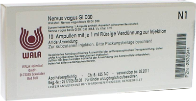 NERVUS VAGUS GL D 30 Ampullen