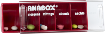 ANABOX Tagesbox rot