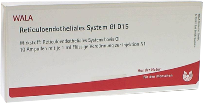 RETICULOENDOTHELIALES System GL D 15 Ampullen