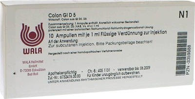 COLON GL D 5 Ampullen