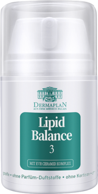 DERMAPLAN Lipid Balance 3 Creme Pumpflasche