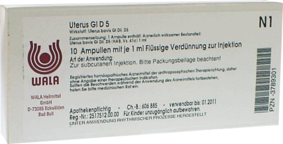 UTERUS GL D 5 Ampullen