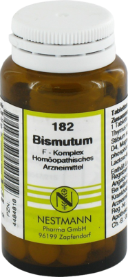 BISMUTUM F Komplex Tabletten Nr.182