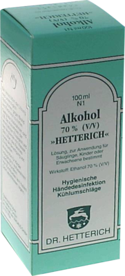 ALKOHOL 70% V/V Hetterich