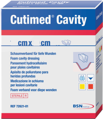 CUTIMED Cavity Schaumverb.15x15 cm nicht haftend