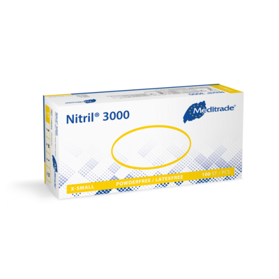 NITRIL 3000 Unt.Handschuhe unsteril XS