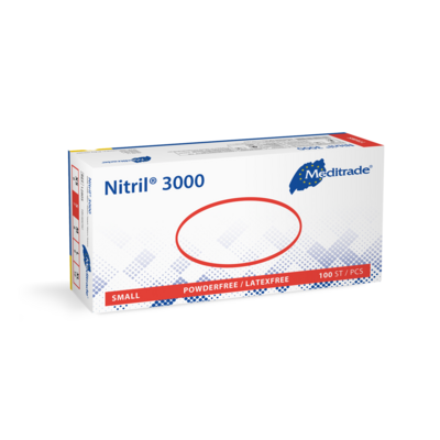 NITRIL 3000 Unt.Handschuhe unsteril S