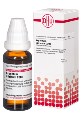 ARGENTUM NITRICUM C 200 Dilution