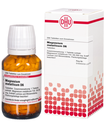 MAGNESIUM METALLICUM D 6 Tabletten