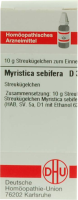 MYRISTICA SEBIFERA D 30 Globuli