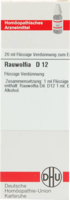 RAUWOLFIA D 12 Dilution