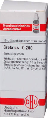 CROTALUS C 200 Globuli