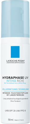 ROCHE-POSAY Hydraphase Intense UV Creme reichhalt.