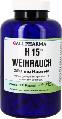 H 15 Weihrauchkapseln 350 mg