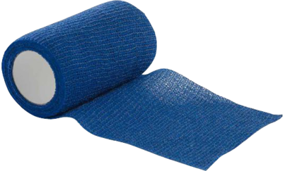 DRACOELFI haft color elast.Fixierb.4 cmx4 m blau