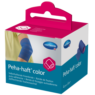 PEHA-HAFT Color Fixierb.latexfrei 4 cmx4 m blau