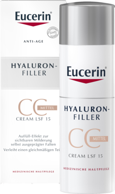 EUCERIN Anti-Age Hyaluron-Filler CC Cream mittel