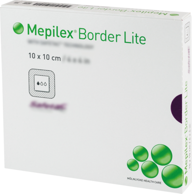 MEPILEX Border Lite Schaumverb.10x10 cm steril