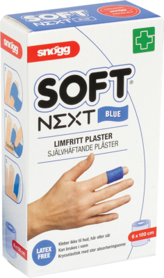 SNOEGG Soft Next Pflaster 6 cmx1 m blau