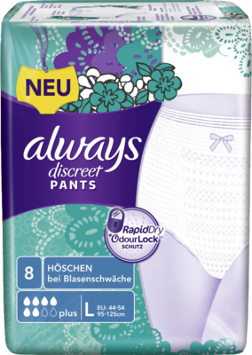 ALWAYS discreet Inkontinenz Pants plus L