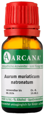 AURUM MURIATICUM NATRONATUM LM 8 Dilution