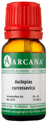 ASCLEPIAS CURRASSAVICA LM 19 Dilution