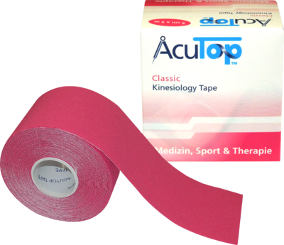 ACUTOP Kinesiologie Tape Classic 5 cmx5 m pink