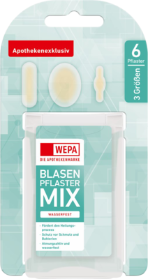 WEPA Blasenpflaster Mix 3 Größen