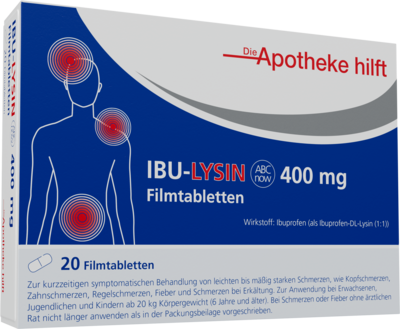 IBU-LYSIN ABCnow 400 mg Filmtabletten /Noweda DAH