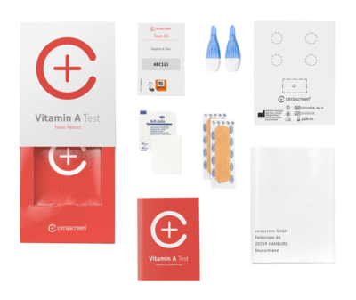 CERASCREEN Vitamin A Test Trans-Retinol Blut