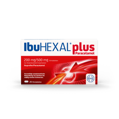 IBUHEXAL plus Paracetamol 200 mg/500 mg Filmtabl.