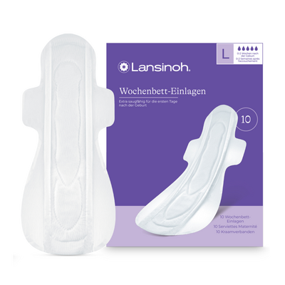 LANSINOH Wochenbett-Einlagen 0-2 Woch.nach Geburt