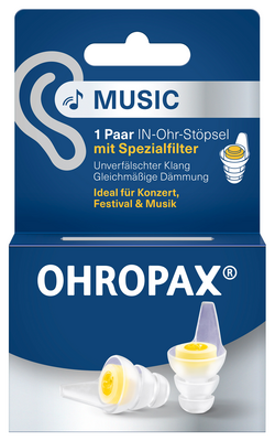 OHROPAX Music Filterstöpsel In-Ohr