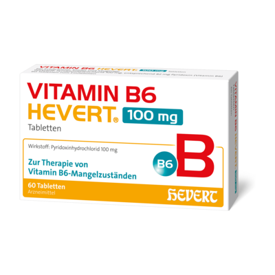 VITAMIN B6 HEVERT 100 mg Tabletten