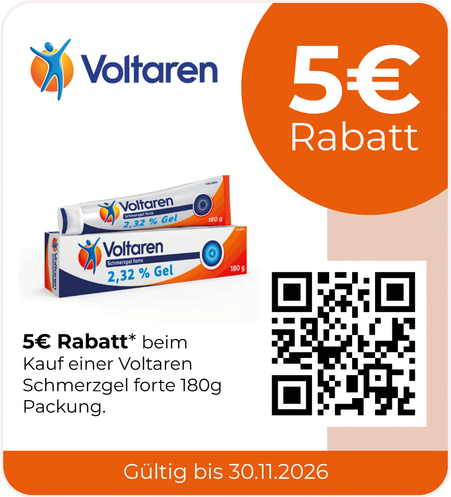 Voltaren Forte 5 Euro Coupon