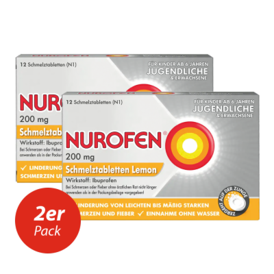 NUROFEN 200 mg Schmelztabletten Lemon