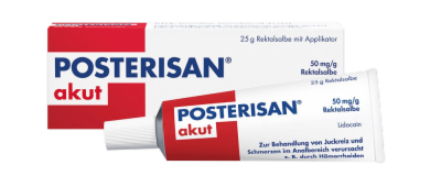 POSTERISAN akut 50 mg/g Rektalsalbe